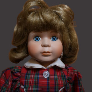 Vintage Sweetheart Porcelain Collector Doll Kathy D1206 NIB MWMT 16” Blond